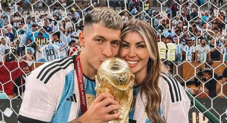 Una de las parejas del momento: quién es y a qué se dedica Muri López, esposa de Lisandro Martínez