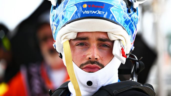 Indignado: Charles Leclerc explicó su insólito accidente en el Gran Premio de Miami