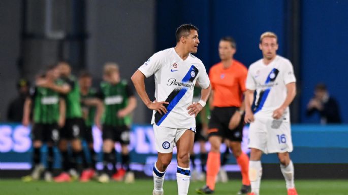 Sassuolo, la kryptonita del Inter: Alexis Sánchez fue titular en la derrota del Neroazzurro