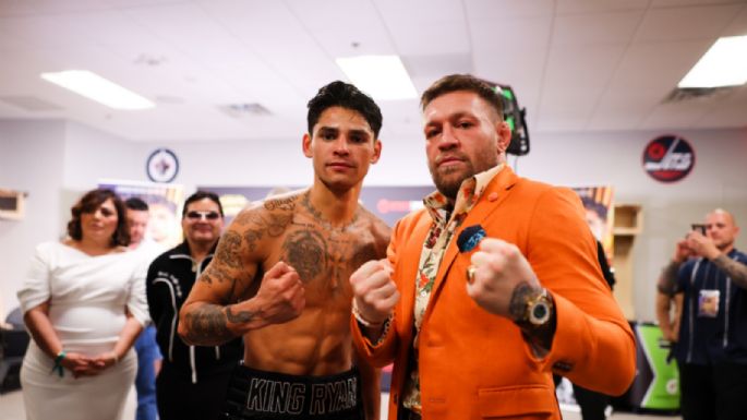 "Te romperé el tobillo que tienes débil": Ryan García no teme a Conor McGregor y lo invita a pelear