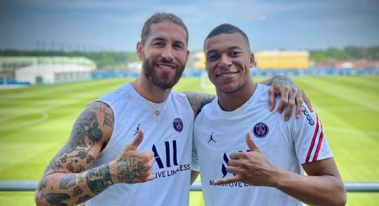 20 millones de euros: la suma que le pagaría Kylian Mbappé a Sergio Ramos por este motivo