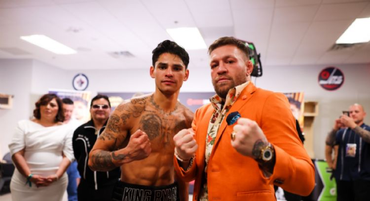 "Te romperé el tobillo que tienes débil": Ryan García no teme a Conor McGregor y lo invita a pelear