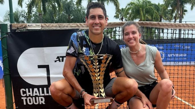 El último romántico: el mensaje de Alejandro Tabilo a su pareja tras ganar en Francia