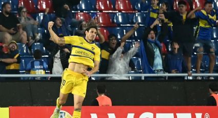 Terminó con una expulsión: Edinson Cavani salvó a Boca y se peleó con el entrenador rival