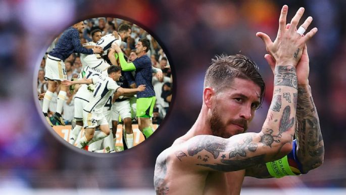 "Muy del minuto 93": el particular festejo de Sergio Ramos por el acceso a la final del Real Madrid