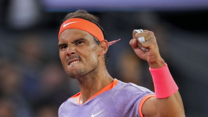 Victoria sufrida: Rafael Nadal avanzó a la segunda ronda de Roma y jugará contra un top 10