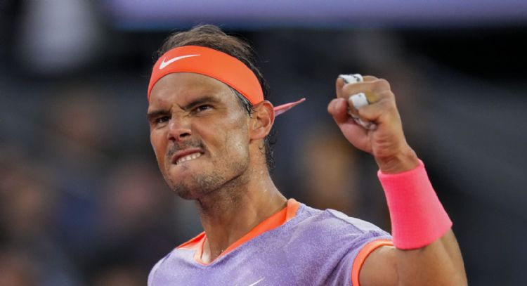 Victoria sufrida: Rafael Nadal avanzó a la segunda ronda de Roma y jugará contra un top 10