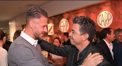 ¿No se quisieron cruzar?: dónde estaba Martín Demichelis en la visita de Marcelo Gallardo