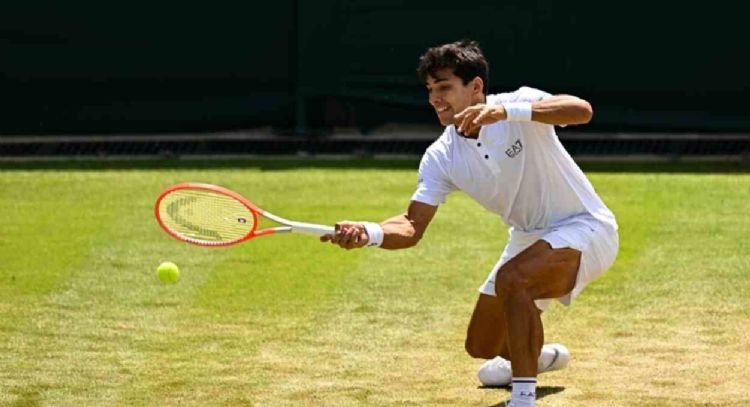 Acertó en los momentos clave: Cristian Garín avanzó en la clasificación de Wimbledon
