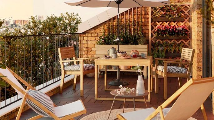 El espacio para relajar: las mejores maneras de decorar la terraza en este invierno