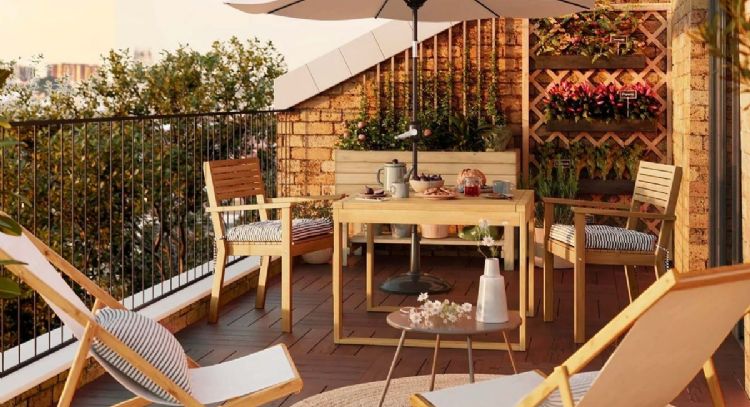 El espacio para relajar: las mejores maneras de decorar la terraza en este invierno
