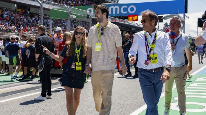 Filtraron las fotos: la cita romántica de Gerard Piqué y Clara Chía Martí en el GP de España