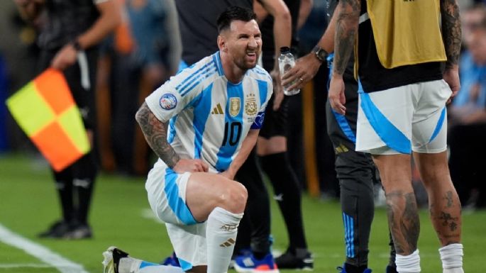 Alarma en la Selección Argentina: ¿Lionel Messi está lesionado?