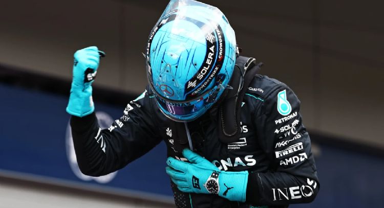 Golpe de suerte: George Russell ganó el GP de Austria por un accidente entre Verstappen y Norris