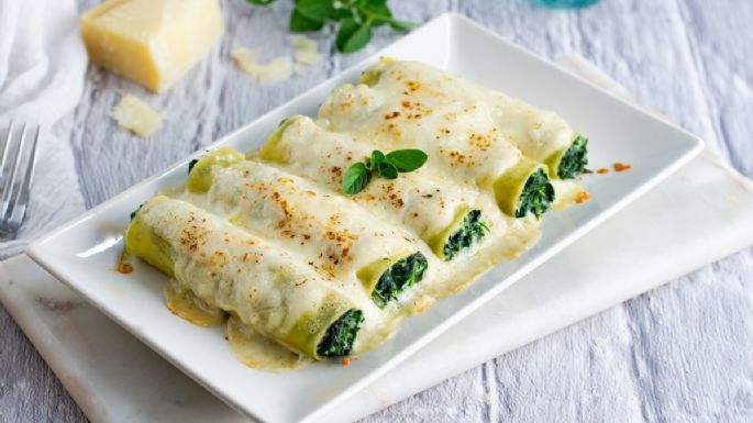 Para preparar los clásicos canelones italianos: la mejor receta que puedes utilizar