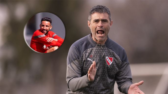 "No tiene que estar": la definición del técnico de Independiente sobre el futuro de Mauricio Isla