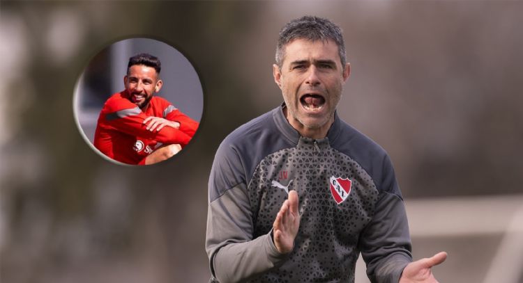 "No tiene que estar": la definición del técnico de Independiente sobre el futuro de Mauricio Isla