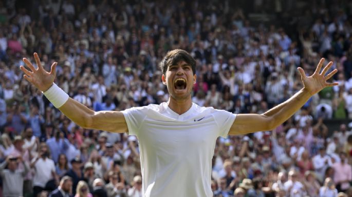 Por segunda vez consecutiva: Carlos Alcaraz le arruinó el récord de Wimbledon a Novak Djokovic