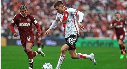 Con Paulo Díaz como titular: River Plate empató con Lanús en la reanudación de la liga argentina