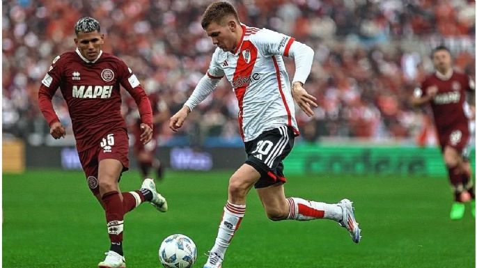 Con Paulo Díaz como titular: River Plate empató con Lanús en la reanudación de la liga argentina