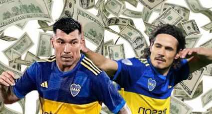 Ni se acerca: el salario que recibe Gary Medel en comparación con Edinson Cavani en Boca