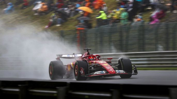 Verstappen con el mejor tiempo, pero Charles Leclerc se quedó con la pole en el GP de Bélgica