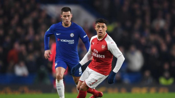 Debate en Inglaterra: ¿Alexis Sánchez tuvo un mejor nivel que Eden Hazard?