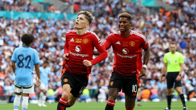 El gol de Alejandro Garnacho no alcanzó: Manchester United perdió la Community Shield ante City