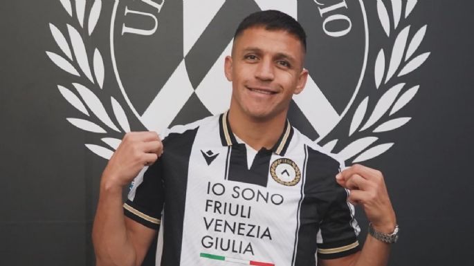 “No necesita presentación”: la bienvenida del Udinese a Alexis Sánchez