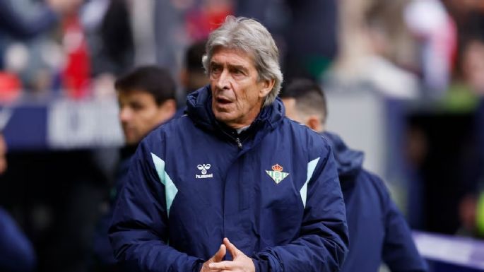 Manuel Pellegrini ya lo sabe: decidió dejar Betis en un momento delicado