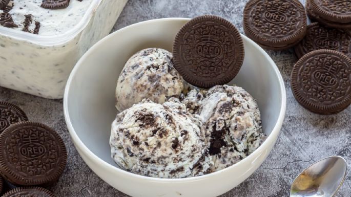 ¿Helado de oreo sin heladera?: la receta viral que es furor y te facilitará la vida