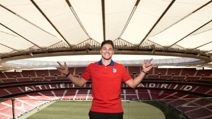 Ya lo sabe: cuándo podría debutar Julián Álvarez con el Atlético Madrid