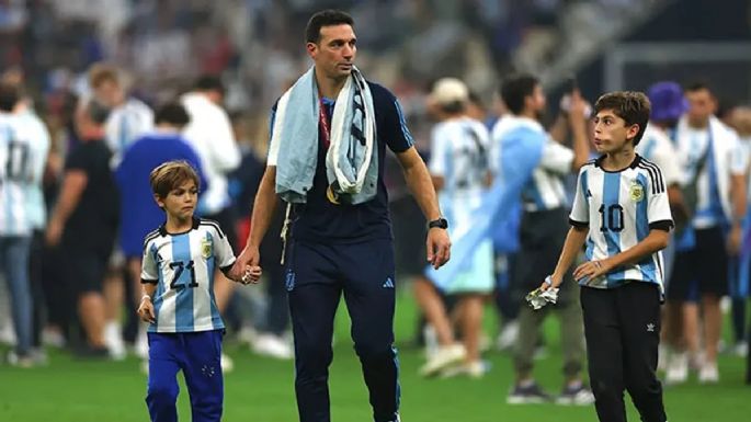 ¿Los conocías?: ellos son los hijos de Lionel Scaloni